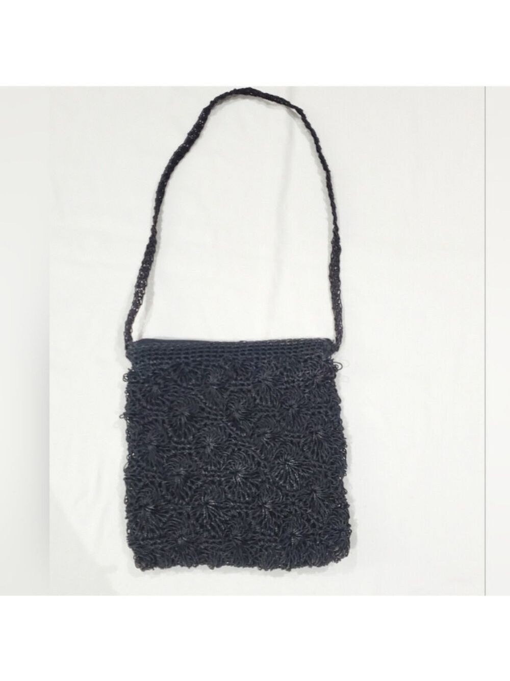 CROCHETTE Zipper Top Shoulder Bag